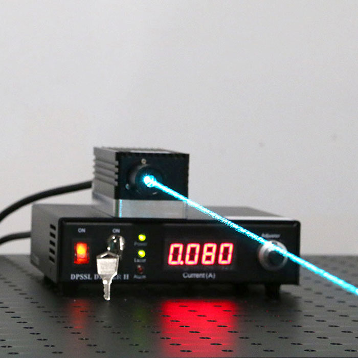 488nm 100mW Haz láser azul Láser semiconductor Diode Laser